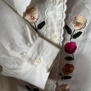 Pansy aka Flower Patch Blouse